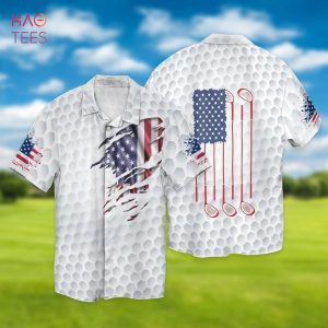 4th Of July Independence Day Golf Sports Hawaiian Shirt