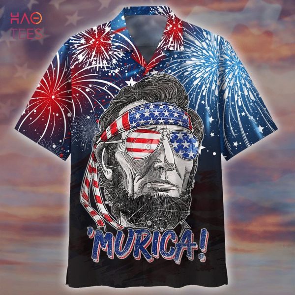 Abraham Lincoln Murica Hawaiian Shirt