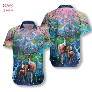 Amazing Deer Hawaiian Shirt