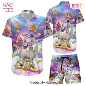 Animal Hawaiian Shirt Alpaca Bulldog Sloth Kuala Squirrel Rainbow With Pizza Great Gifts For Animal Lovers