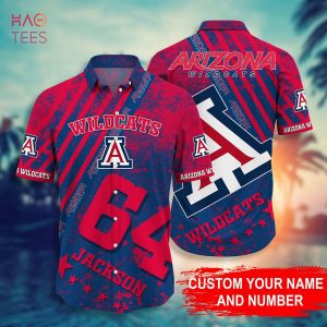 Arizona Wildcats Personalized Hawaiian Shirt