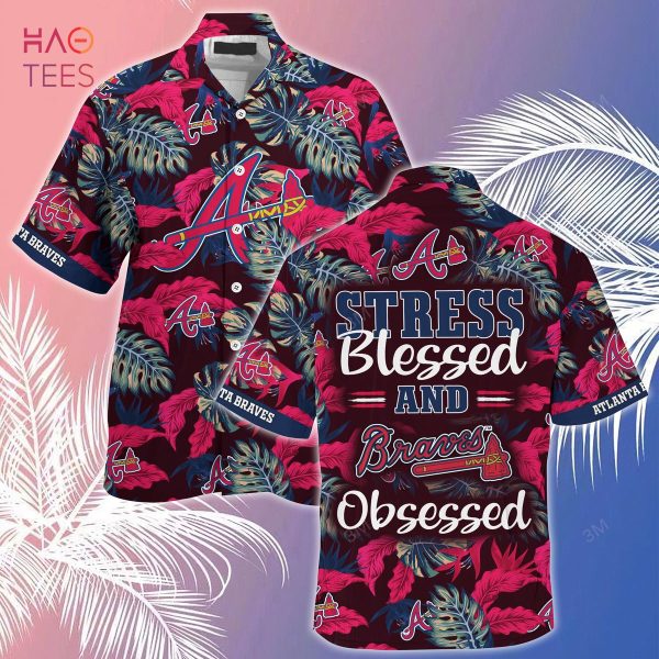 Atlanta Braves MLB-Summer Hawaiian Shirt And Shorts