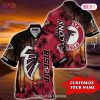 Atlanta Falcons Hawaiian Shirt tropical island personalized