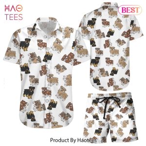 Australian Shepherd Hawaiian Shirt Full Of Cute Dogs Hawaii Shirt Summer Holiday Gift Ideas