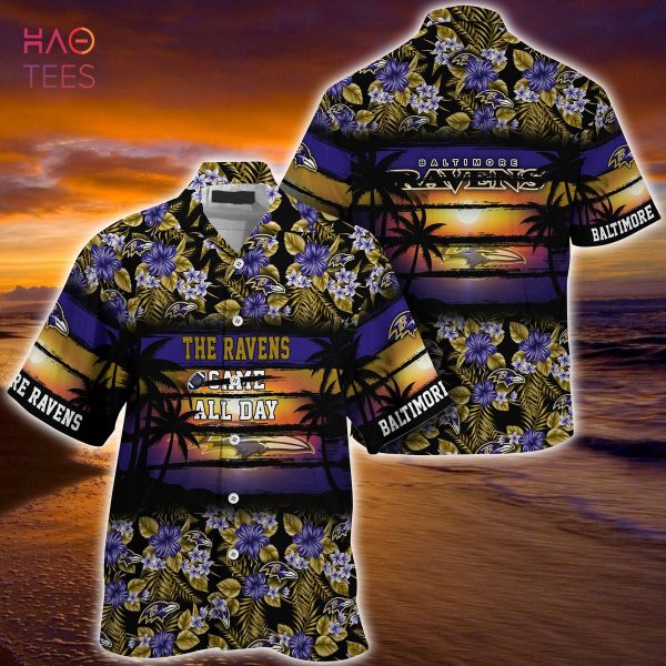 Baltimore Ravens NFL-Summer Hawaiian Shirt