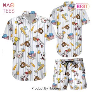 Baseball Hawaiian Shirt Baseball and Beer Aloha Hawaii Shirt Summer Holiday Gift Ideas