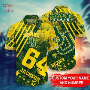 Baylor Bears  Personalized Hawaiian Shirt