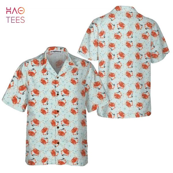 Beautiful Crab Underwater Hawaiian Shirt