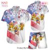 Bee Hawaiian Shirt Bee With Firework 4th Of July Independence Day Bee Gifts For Bee Lovers