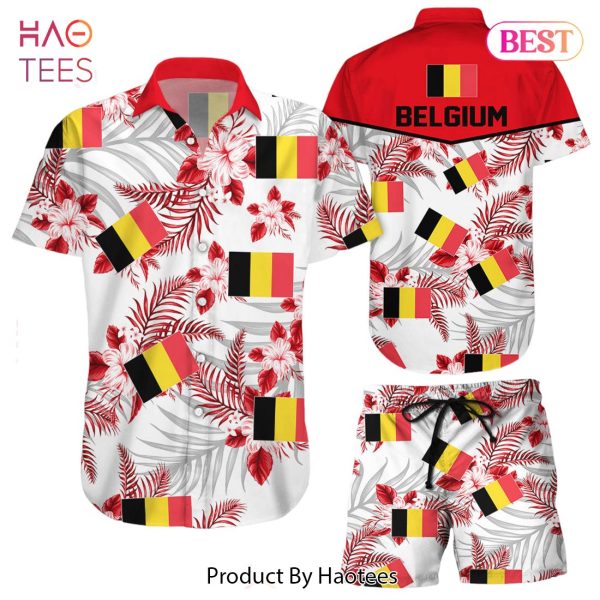 Belgium National Soccer Team Qatar World Cup 2022 Season Winter World Cup 3D Hawaiian Shirt