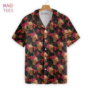 Blooming Skull Hawaiian Shirt