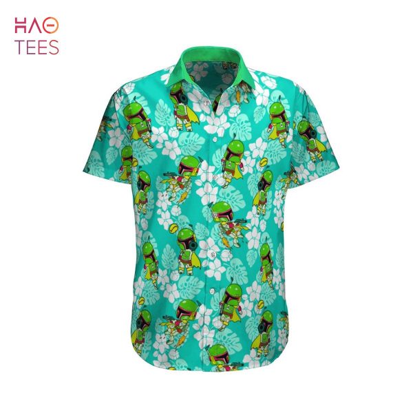 Boba Fett Star Wars Tropical Beach Hawaiian Shirt