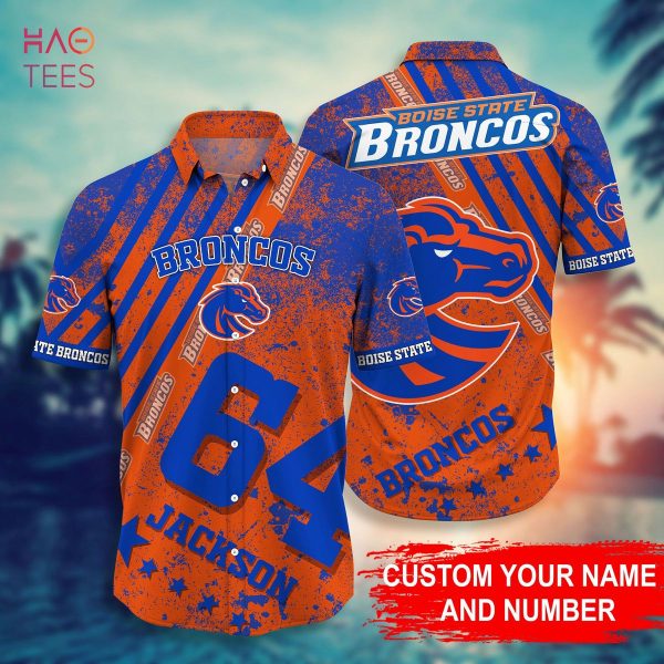 Boise State Broncos Personalized Hawaiian Shirt