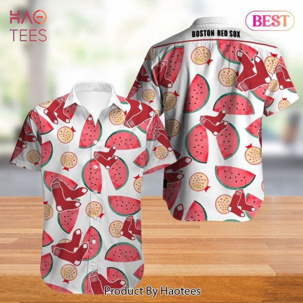 Boston Red Sox Hawaiian Shirt flower summer style 1 gift for fans