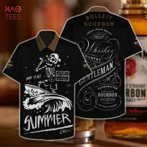 Bourbon Whiskey Hawaiian Shirt