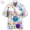 Bowling art style Hawaiian shirt