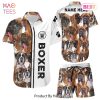 Boxer Dog Hawaiian Shirt Personalize Boxer Dog Faces Hawaii Shirt Boxer Dog Themed Gifts