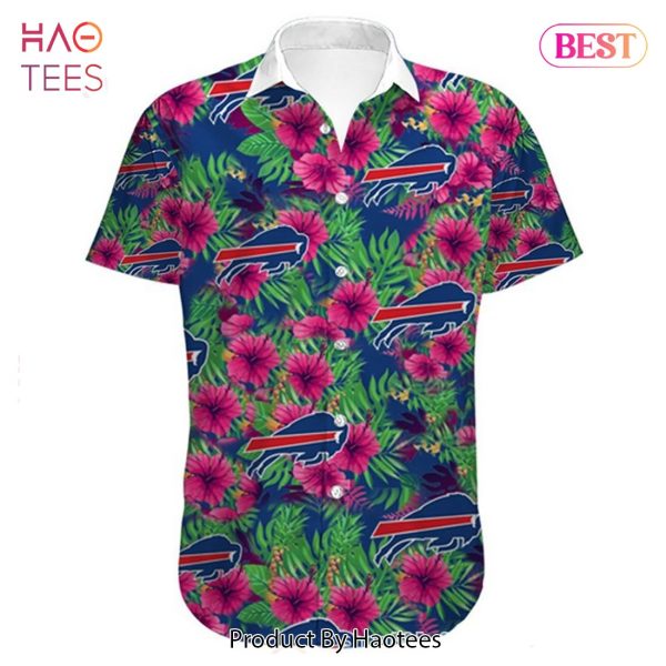 Buffalo Bills Hawaiian Shirt flower summer gift for fans