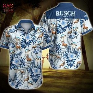 Busch Beer Hawaiian Shirt