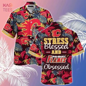 Calgary Flames NHL-Summer Hawaiian Shirt And Shorts