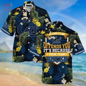 California Golden Bears Summer Hawaiian Shirt And Shorts