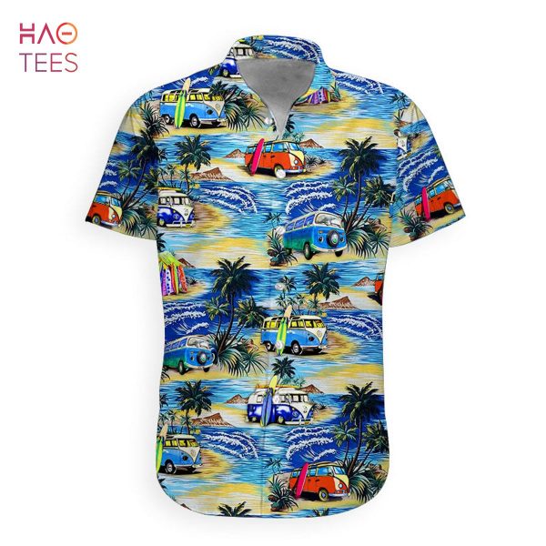 Campervan Hawaii Shirt 3D Limited Edition