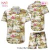 Camping Hawaiian Shirt Camping Vilage Sunset Button Down Shirts Gift For Summer