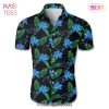 Carolina Panthers Hawaiian Shirt Tropical Flower summer