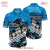 Carolina Panthers NFL Hawaiian Shirt Graphic Tropical Pattern 3D Printed Beach Shirt Summer Gift For Fans