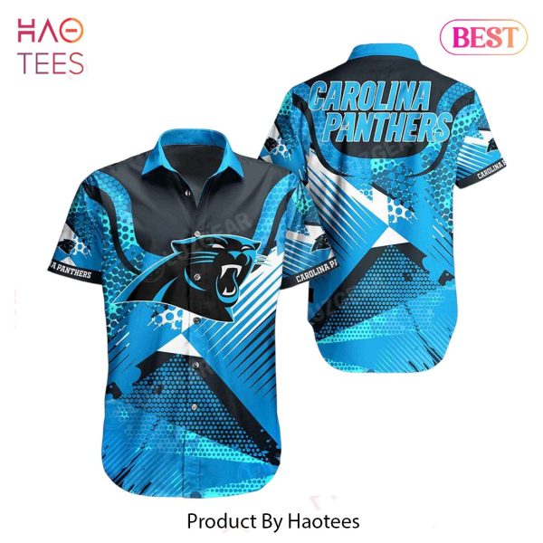 Carolina Panthers NFL Hawaiian Shirt Summer Short Sleeve Button Down Shirt Perfect Gift For Big Fans