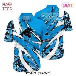 Carolina Panthers NFL Hawaiian Shirt Tropical Pattern New Trend Summer For Sports Football Fans