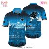 Carolina Panthers NFL Summer Hawaiian Shirt Tropical Pattern Graphic For Sports Enthusiast