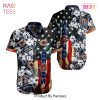 Chicago Bears NFL Graphic US Flag Flower Hawaiian Shirt New Trends Summer Gift Ever Fans