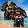 Chicago Bears NFL-Summer Hawaiian Shirt And Shorts