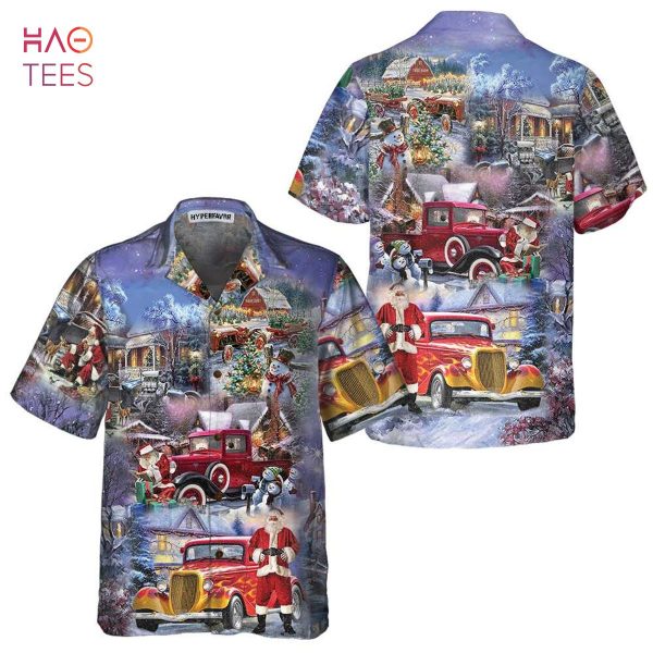 Christmas Is Better With Hod Rod Hawaiian Shirt