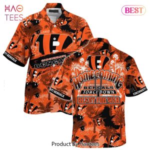 Cincinnati Bengals NFL Beach Shirt For Sports Fans This Summer Hawaiian Shirt