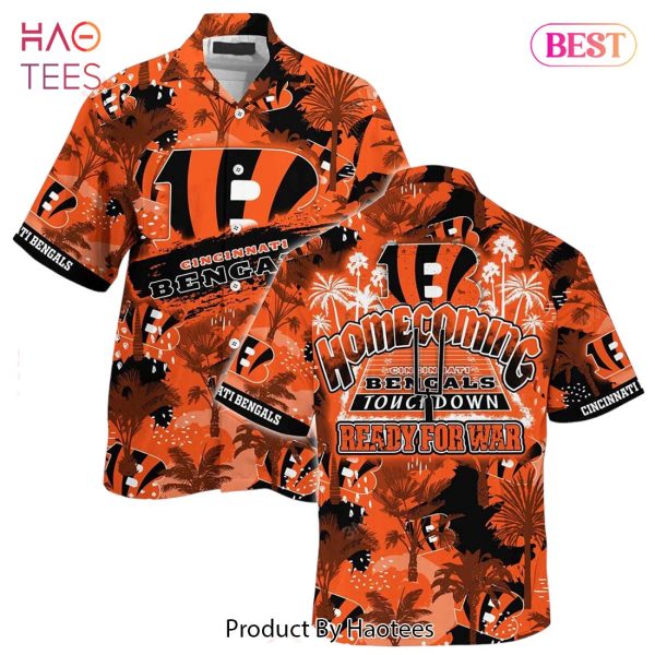 Cincinnati Bengals NFL Beach Shirt For Sports Fans This Summer Hawaiian Shirt