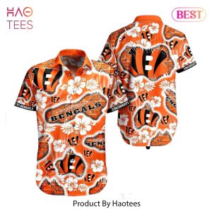 Cincinnati Bengals NFL Hawaii Shirt Graphic Floral Printed This Summer Beach Shirt For Fans