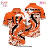 Cincinnati Bengals NFL Hawaii Shirt Tropical Pattern Graphic This Summer Gift For Fan NFL