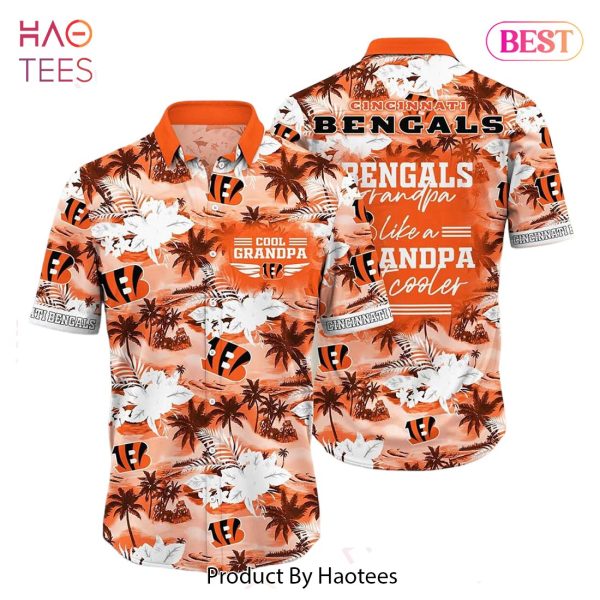 Cincinnati Bengals NFL Hawaiian Shirt For Grandparent New Trending Beach Shirt