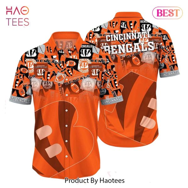 Cincinnati Bengals NFL Hawaiian Shirt Trends Summer Short Sleeve Button Down Shirt For Sports Fans