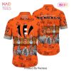 Cincinnati Bengals NFL Hawaiian Shirt Tropical Pattern Graphic Trends Summer Gift For Fan NFL