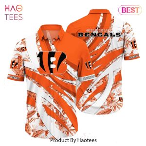 Cincinnati Bengals NFL Hawaiian Shirt Tropical Pattern New Trend Summer For Sports Football Fans