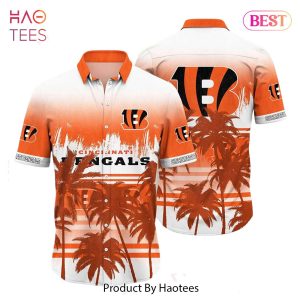 Cincinnati Bengals NFL Summer Hawaiian Shirt Tropical Pattern Graphic For Sports Enthusiast