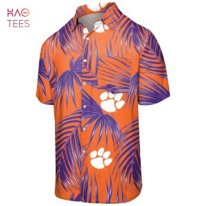 Clemson Tigers NCAA Mens Hawaiian 3D Shirt