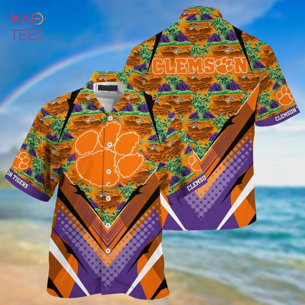 Clemson Tigers Summer Hawaiian Shirt And Shorts