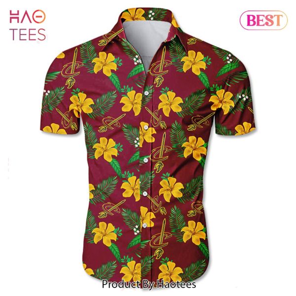 Cleveland Cavaliers Hawaiian shirt Tropical Flower summer