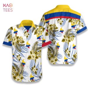 Colombia Proud Hawaiian Shirt