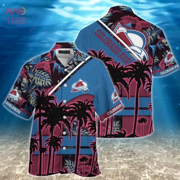 Colorado Avalanche NHL-Summer Hawaiian Shirt And Shorts