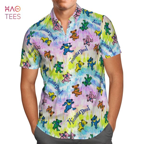 Colorful Dancing Bears Aloha Shirt